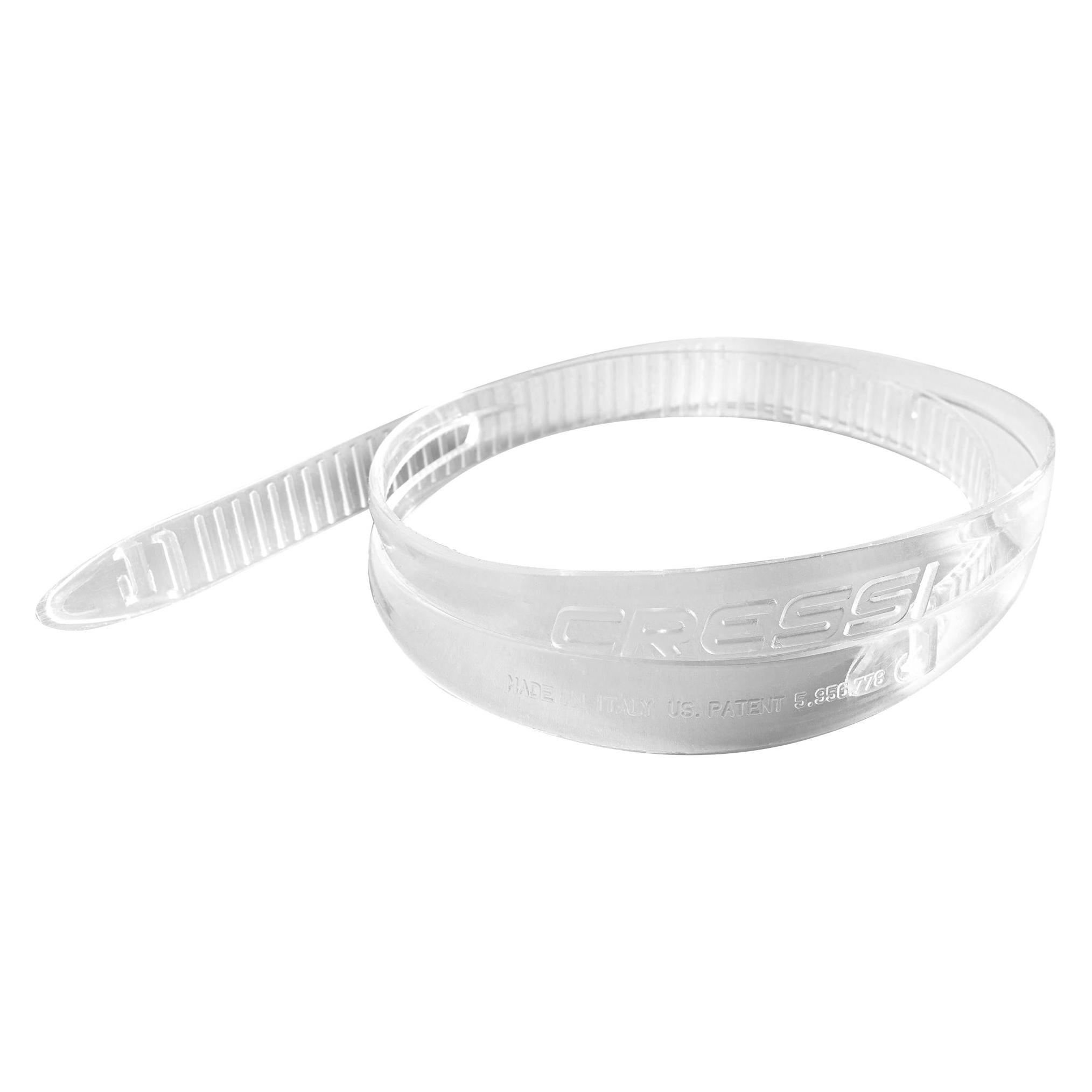 Cressi Swim Goggles Silicone Strap (clear) (DZ301060)