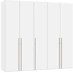 Jutzler Kleiderschrank Topline 253 x 236 cm Glas Weiß