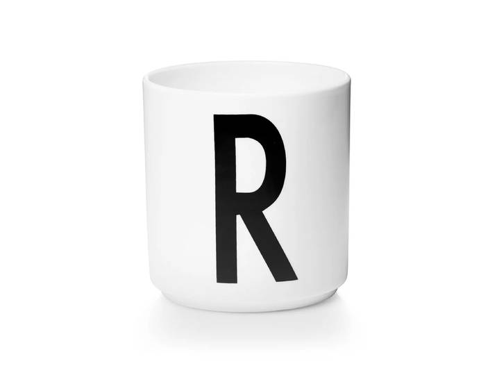 Design Letters - AJ Porzellan Becher R, weiss