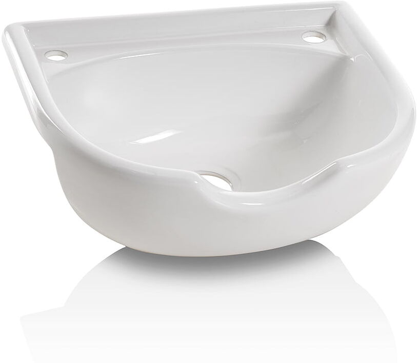 Xanitalia Vasca lavabo in ceramica per mobile da barbiere