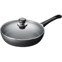 Scanpan Schmorpfanne CLASSIC Ø 28 cm mit Deckel - Induktion, Pfanne + Kochtopf, Schwarz