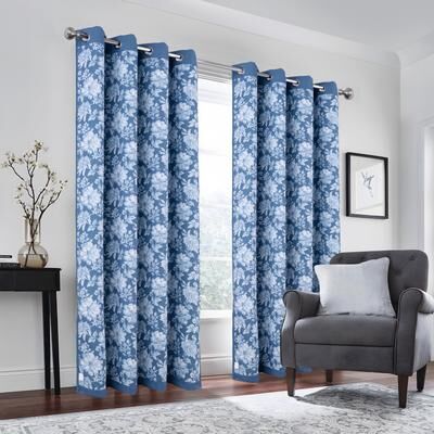 RT Designers Collection Eloise Reversible Room Darkening Window Curtain