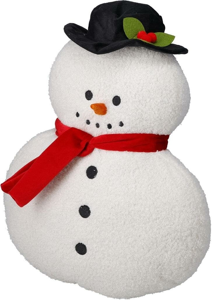 Koopman Kerstkussen Sneeuwpop 40 cm