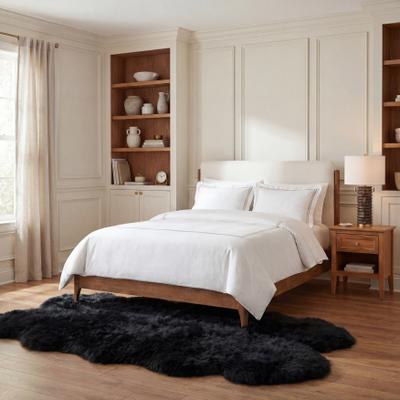 SAFAVIEH Handmade Natural Sheepskin Leanca 3.4-inch Thick Rug