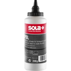 SOLA Schlagschnurkreide 66152901 CPBL 230, wetterfest, 230g, schwarz