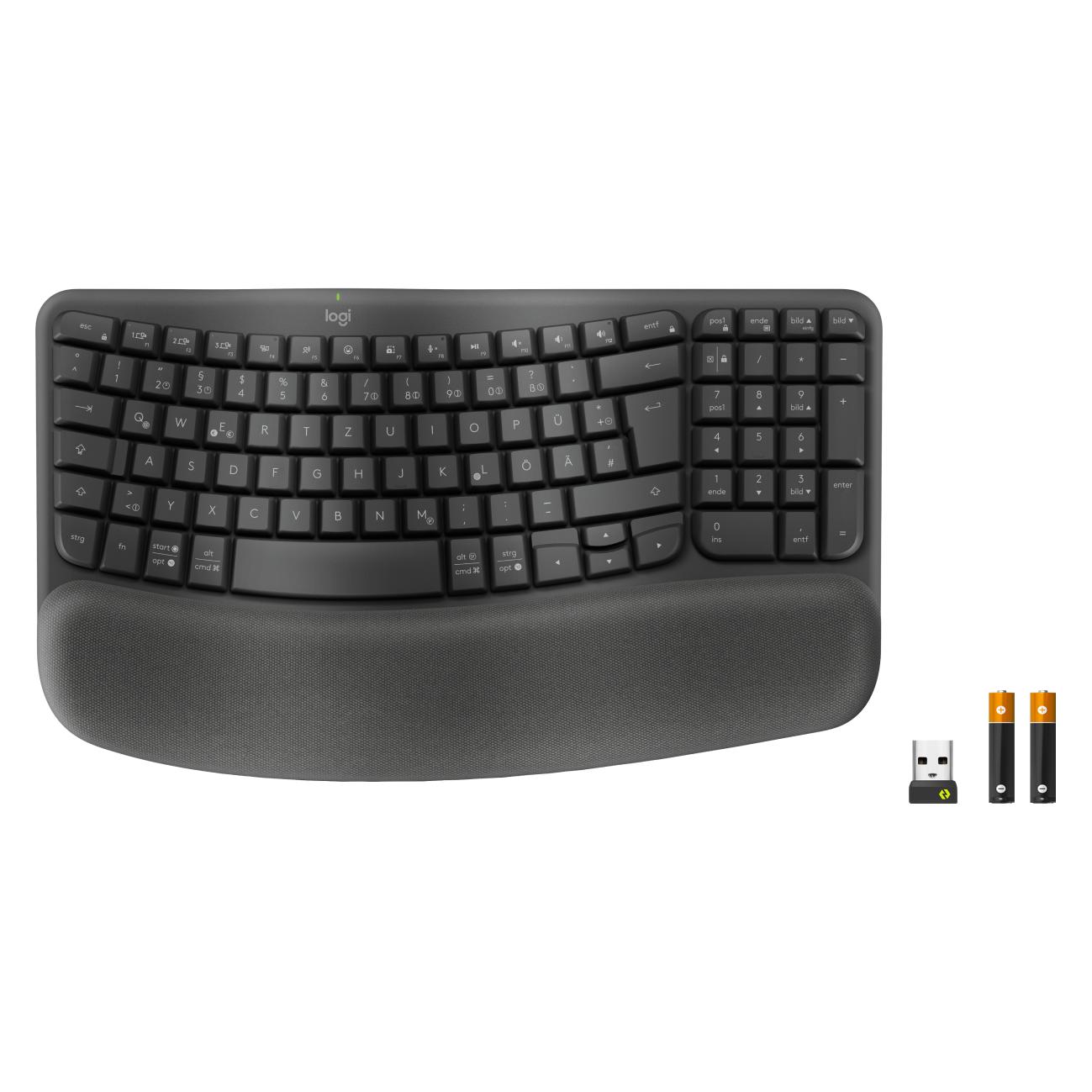 Logitech Wave Keys for Business (DE, Kabellos) (920-012327)
