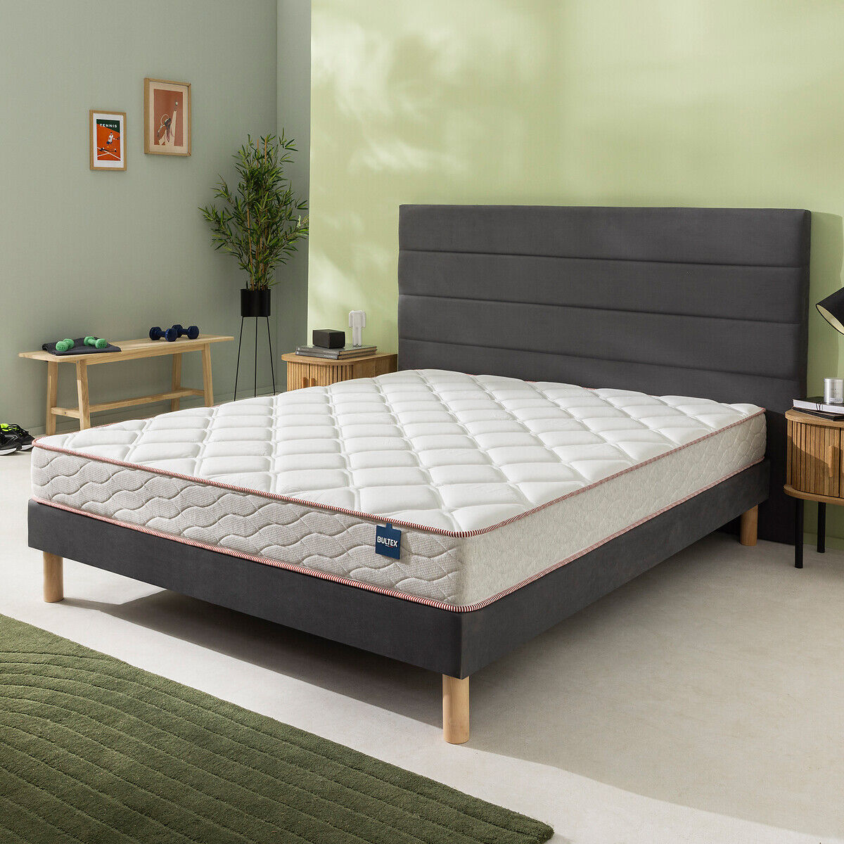 Ensemble matelas Bultex Victorieux et sommier