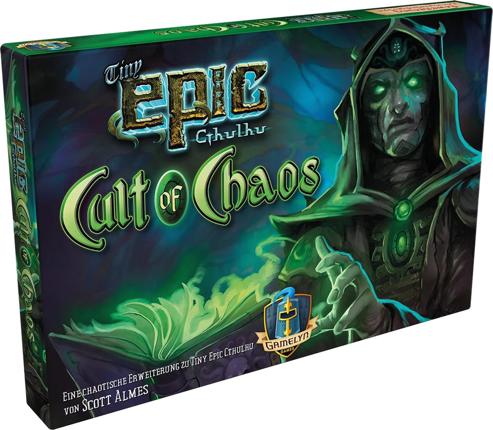 Tiny Epic Cthulhu Cult of Chaos Uitbreiding Duits – Gamelyn Games
