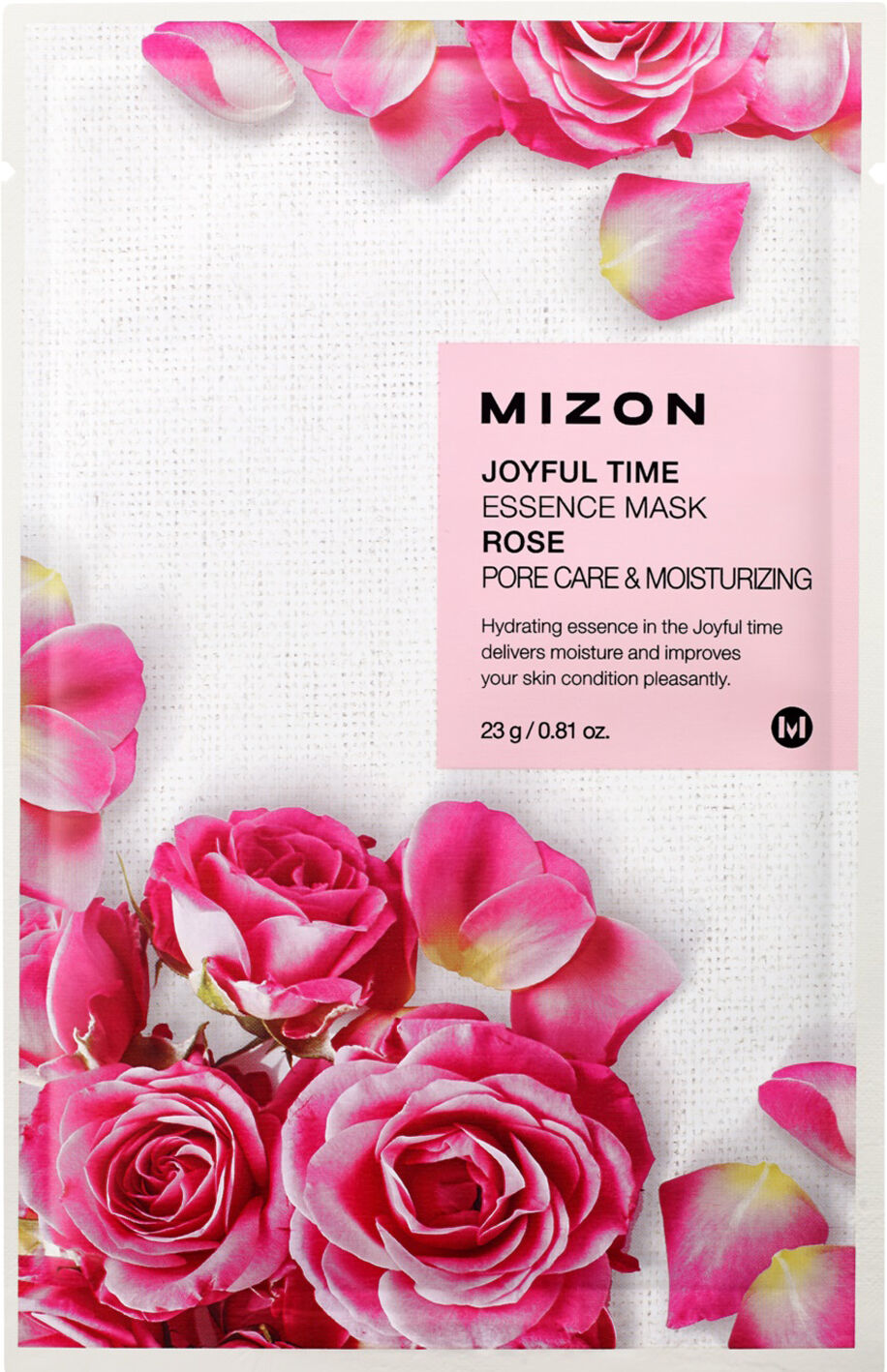 MIZON Joyful Time Essence Rose Mask 23g
