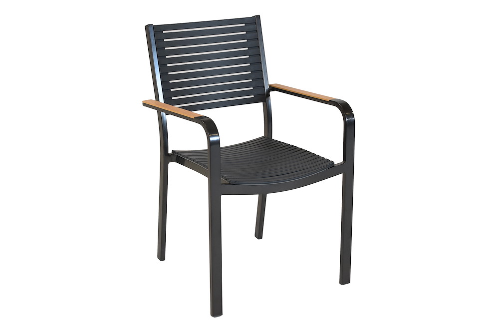 MERXXHANDELS Paliano Stapelsessel 2er Set, Stahl mit Kunststoff 16967339