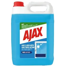 AJAX Glasreiniger »3-Fach Aktiv« 5 l weiß