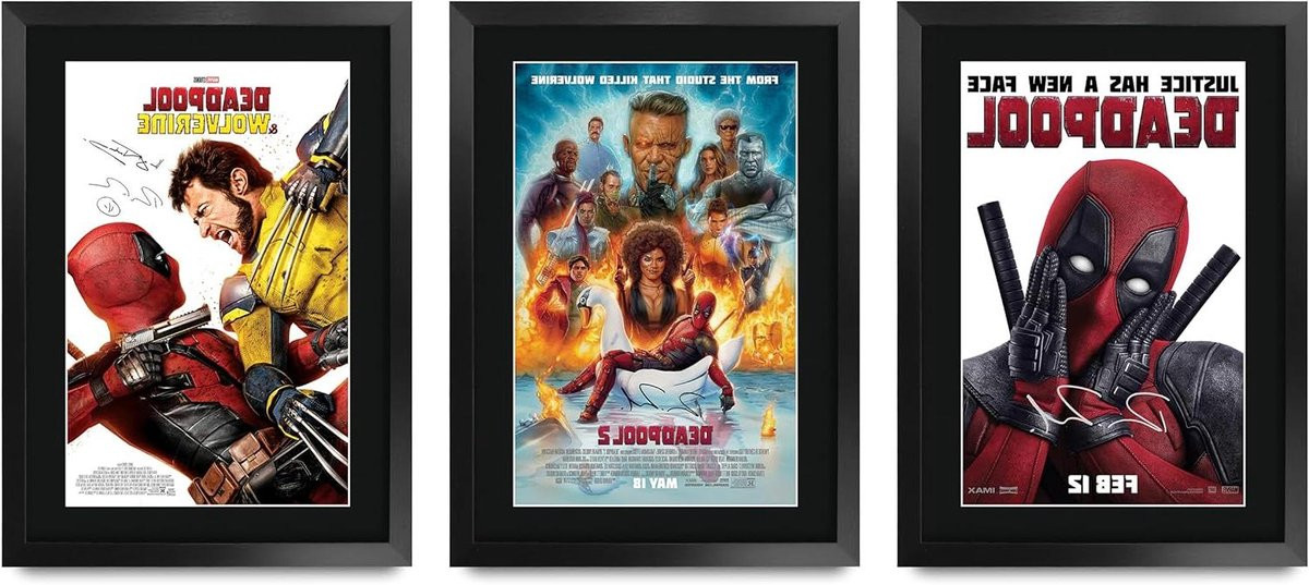 Ingelijste Film Poster Wanddecoratie A3 - Meerdere Kleuren