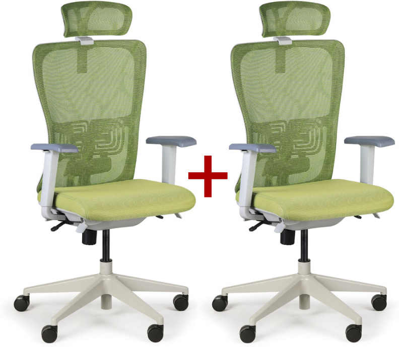 B2B Partner Bürostuhl GAM 1+1 GRATIS, grün