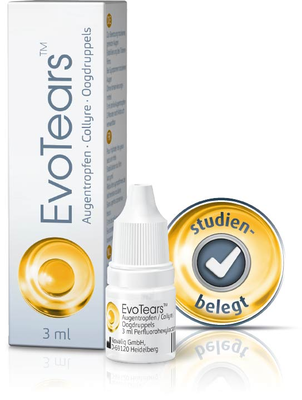 URSAPHARM Arzneimittel GmbH EVOTEARS Augentropfen 3 ml 11213615