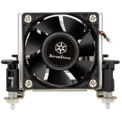 Silverstone SST-AR09-115XP CPU-Kühler (66 mm), CPU Kühler, Schwarz, Silber