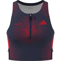Adidas Damen Labrum Crop M blau