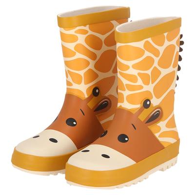 Gummistiefel XQ FOOTWEAR "KINDER STIEFEL", Mädchen, Gr. 33/34, bunt (multi color), Obermaterial: 100% Gummi, gemustert, Schuhe Gummistiefel, Regenschauer ist kein Hindernis