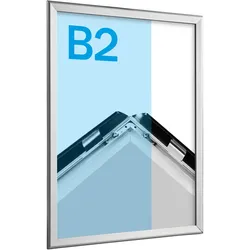 Klapprahmen B2 Standard Gehrung | silber | 32 mm, Aluminium
