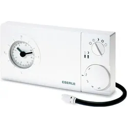Eberle Controls Uhrenthermostat easy 3 ft, Thermostat, Weiss