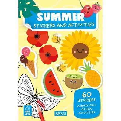 Summer. Stickers and activities, Gebundene Ausgabe von , Sassi