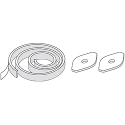 LAUFEN Schallschutz-Set, für WCs und Bidets, mit EasyFit Befestigung, H8926950000001