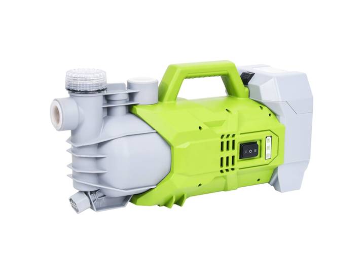 vidaXL Kabellose Gartenpumpe 180W 2800 L/h
