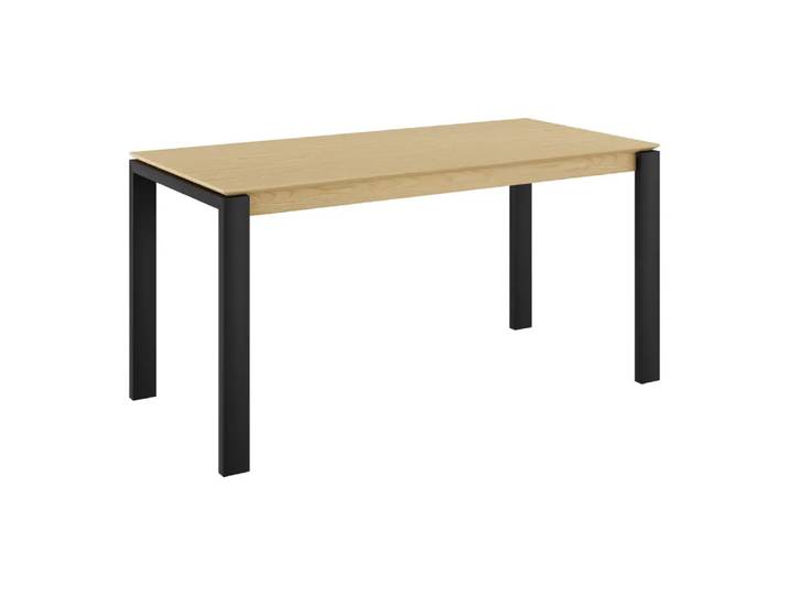 Ausziehtisch Star, Johann Jakob, eiche massiv lackiert, Holz