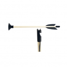 holzspielerei Bolzen mit Saugnapf 25 cm 279506