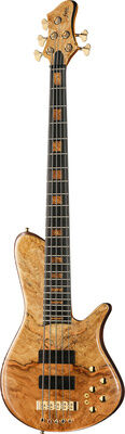 Franz Bassguitars Sirius 5 SMB Premium naturel mat