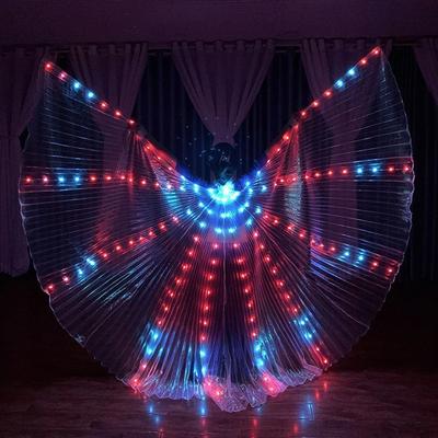 Uplifted Finds Belly Dance LED Isis Wings Fluorescent Butterfly Performance Costume color 4