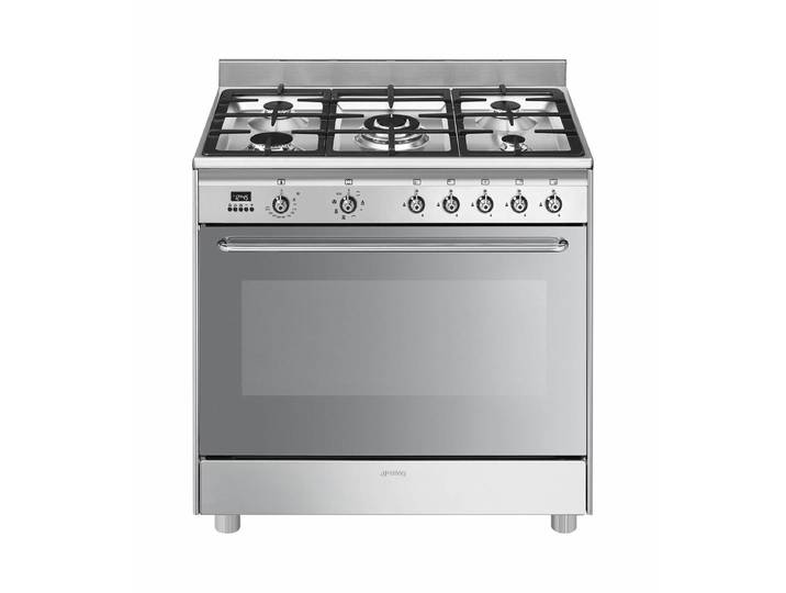 SMEG SCD90MFX9-1 Classici Gasherd Edelstahl