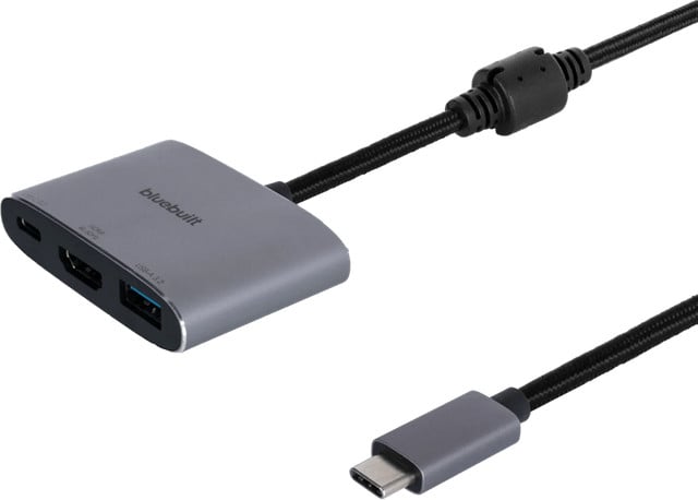 BlueBuilt USB-C naar USB-C, USB-A en HDMI Converter
