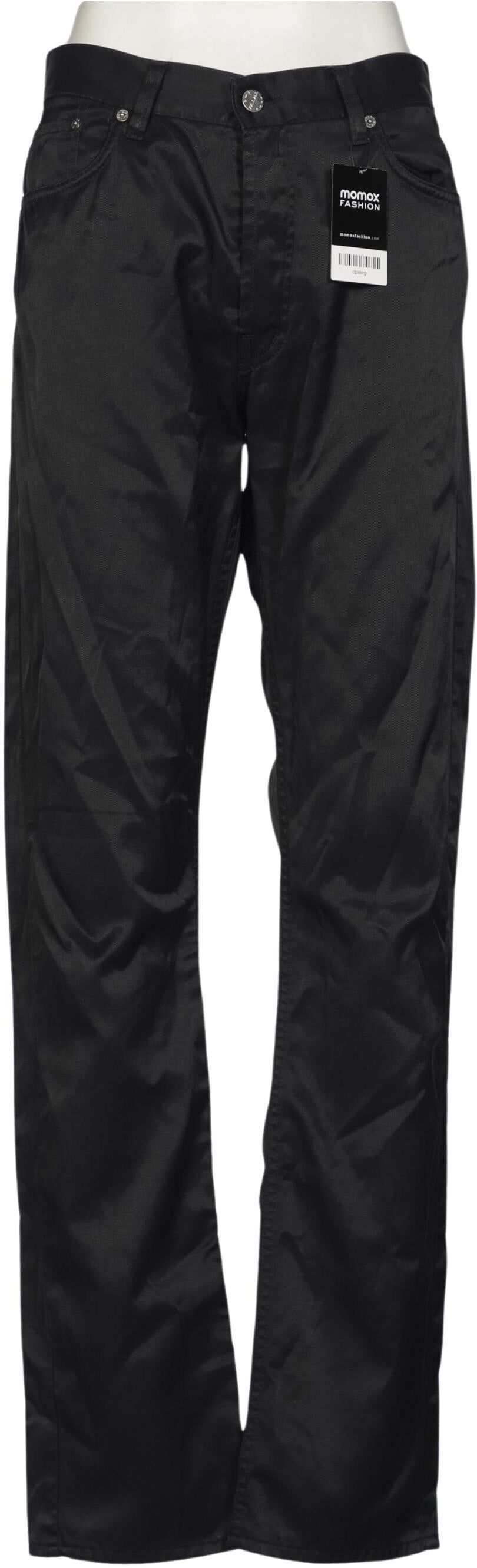 Take Two Herren Stoffhose, Schwarz, Gr. W33, Synthetik / Baumwolle - Second Hand
