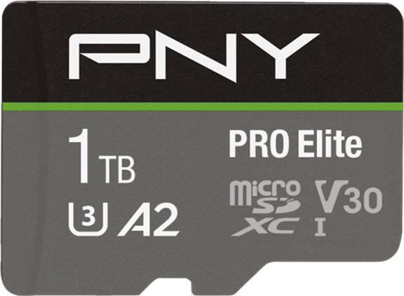 PNY Pro Elite MicroXC-kaart 1TB 100MB/s