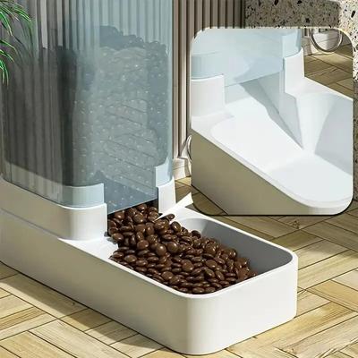 Uplift Picks PawFlow Automatic Dog Feeder And Water Dispenser Set fedding Bown (2.1 Kg)