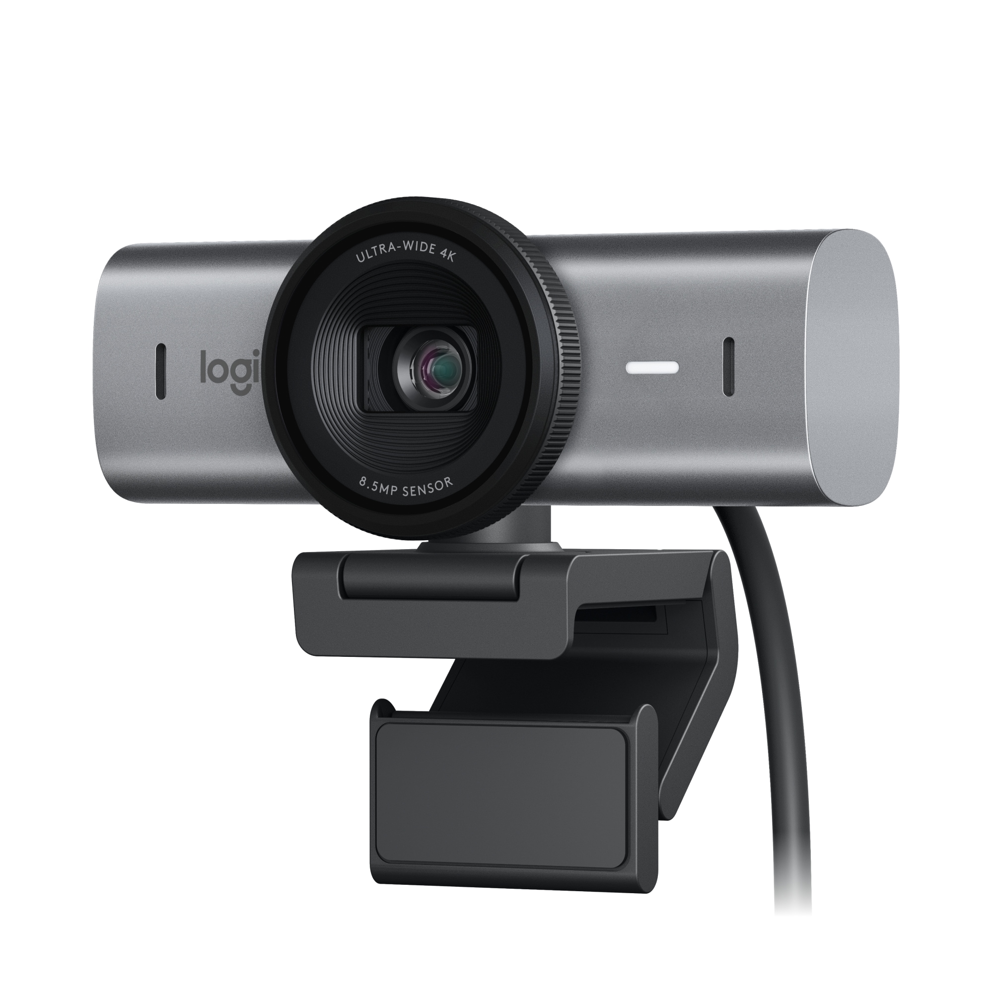 Logitech MX Brio Ultra Grafit, 4K/UHD (3840 x 2160) Webcam, Streaming, Office, KI-Optimierung, unterstützt Logi Options+