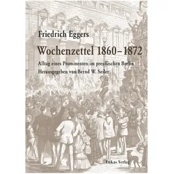 Wochenzettel 1860–1872, Sachbücher von Friedrich Eggers