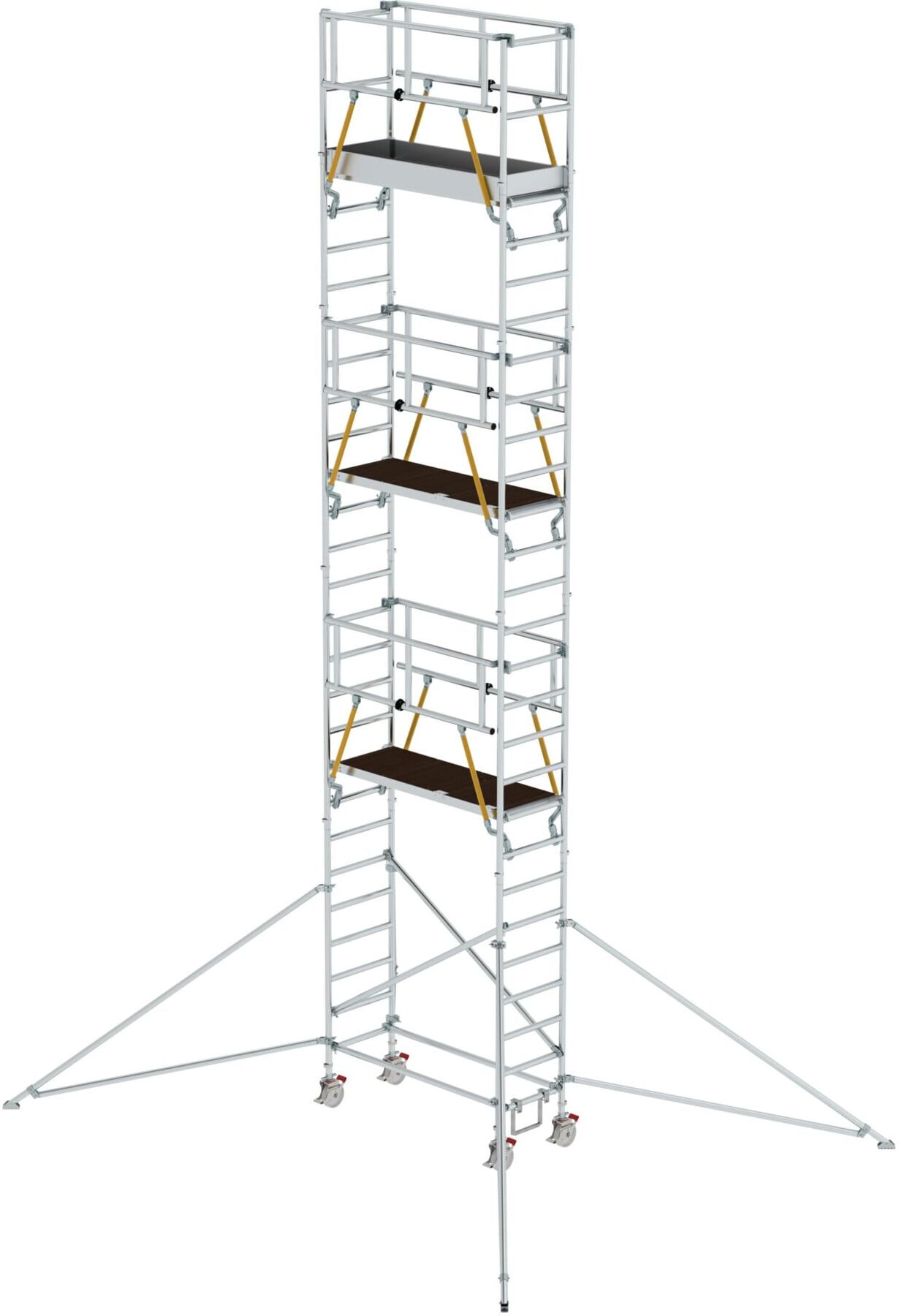 Munk Rollgerüst SG 0,75 x 1,80 m mit Ausleger Plattformhöhe 7,55 m (154749)