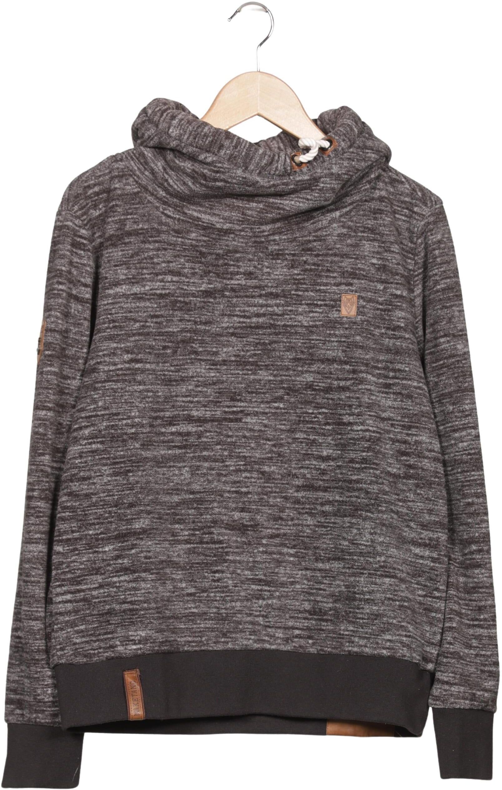 Naketano Herren Kapuzenpullover, Grau, Gr. M, Synthetik - Second Hand