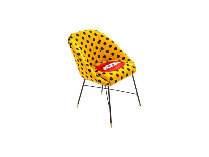Design Polster Sessel „Toiletpaper Shit“ Multicolor Seletti