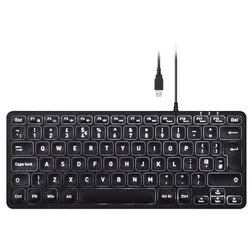 Perixx PERIBOARD-332B kabelgebundene Tastatur - QWERTZ DE - schwarz