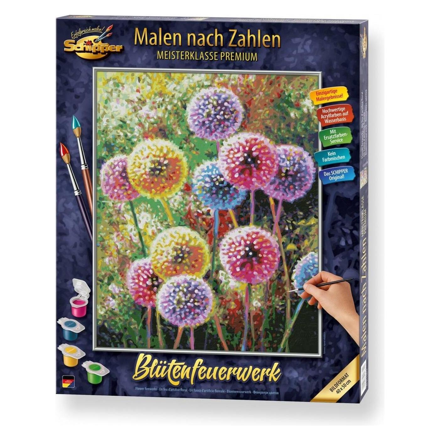 Schipper Malen nach Zahlen - Blütenfeuerwerk (609130872)
