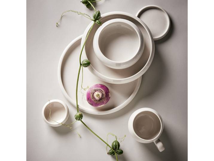 Dipschale 6er-Set Ø 8cm Beige/Creme