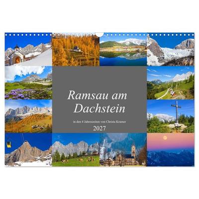 Ramsau am Dachstein (Wandkalender 2027 DIN A3 quer), CALVENDO Monatskalender