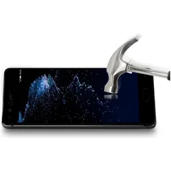 Screenguard Huawei P10 Lite Full Screen Panzerglas Schutzfolie 2.5D 9H (Huawei P10 Lite), Smartphone Schutzfolie, Schwarz