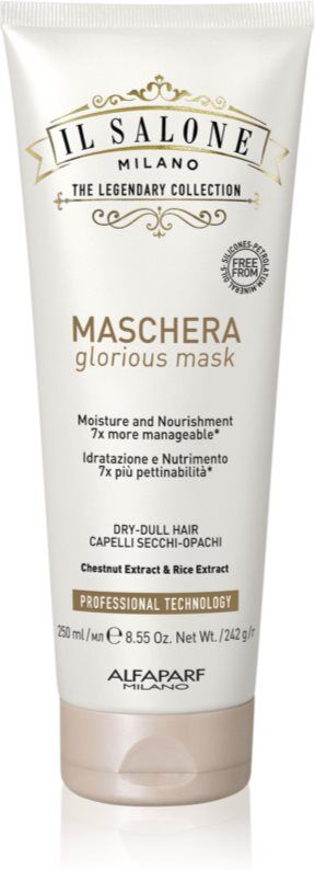 Alfaparf Milano Il Salone Milano Glorious masque rénovateur pour cheveux abîmés 250 ml