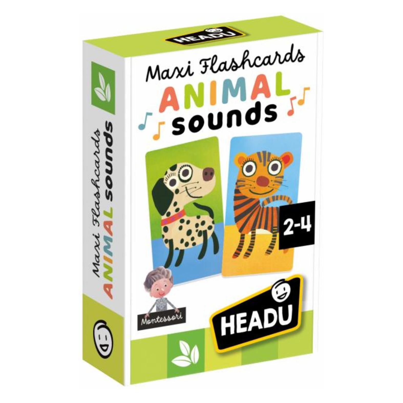 Headup Games Maxi Flashcards Animal Sounds (69854551)
