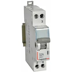 Legrand 412902 Wechselschalter CX3 mit Mittelstellung, 1 Wechsler 32A,Gebrauchskat. AC-22A, 1TE