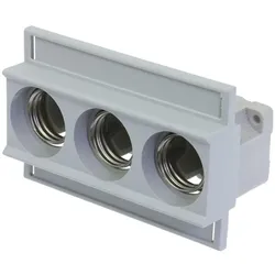 Eaton TFD27 Sicherungsunterteil, Niederspannung, 25 A, AC 500 V, D2, 3P, IEC, 1 - 10 mm2 Anschlussleitungen SICHERUNGSUNTERTEIL D1 E16 3POL 25A 500V  - 4 Stück