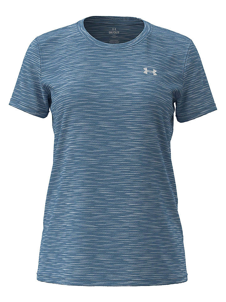 Under Armour Trainingsshirt "Tech" in Blau - XL